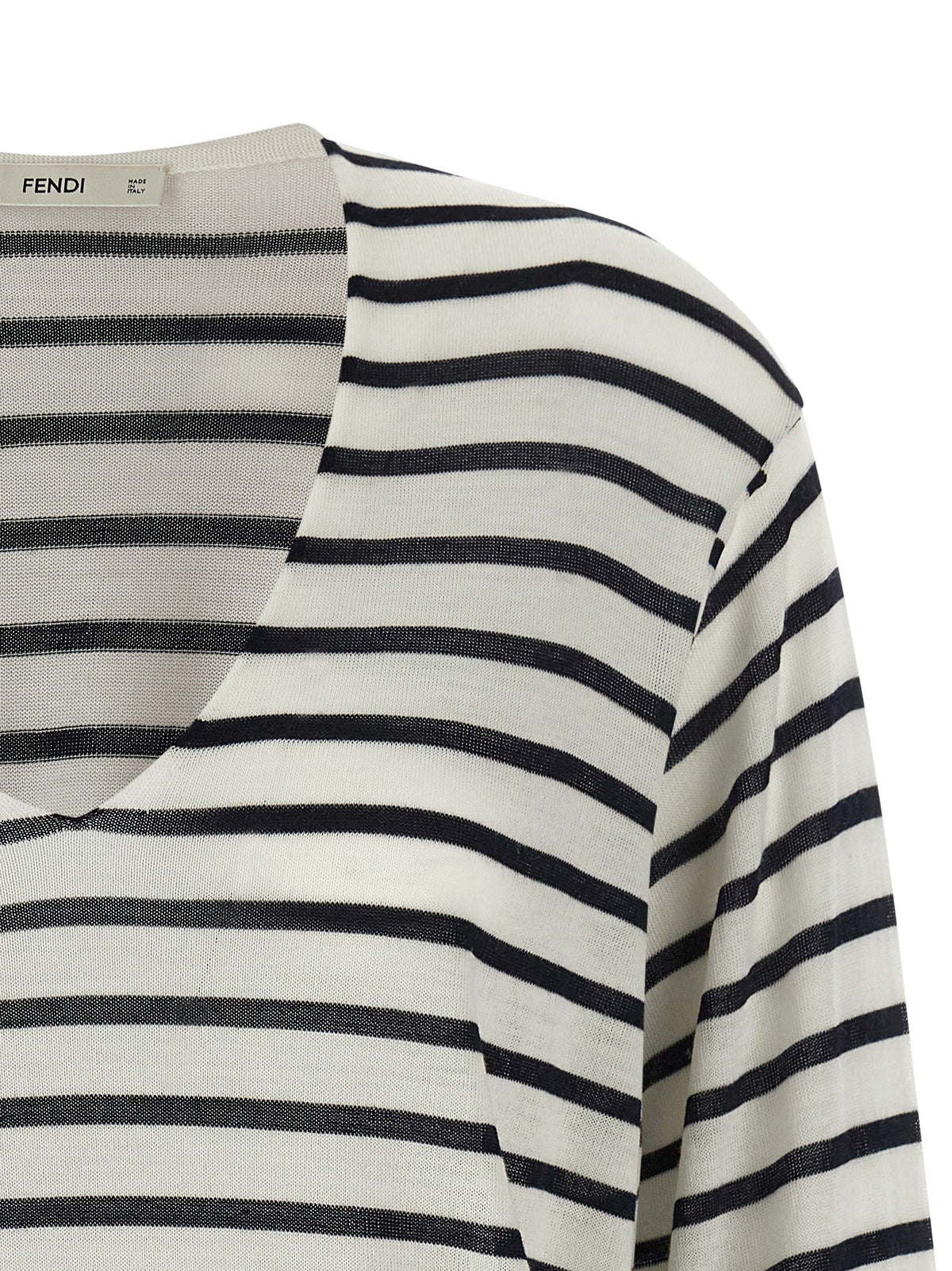 Striped wool sweater