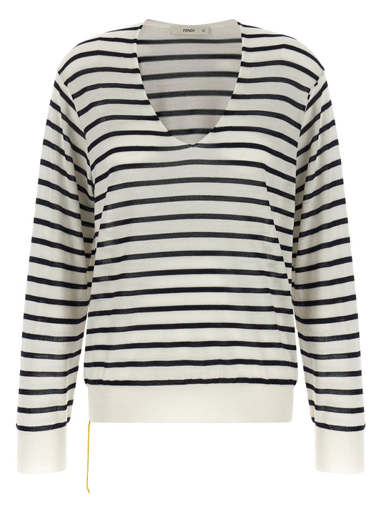 Striped wool sweater