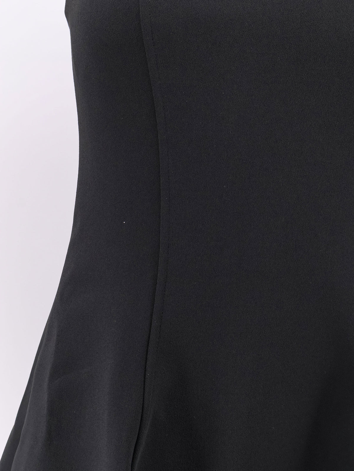 Structured balloon long dress