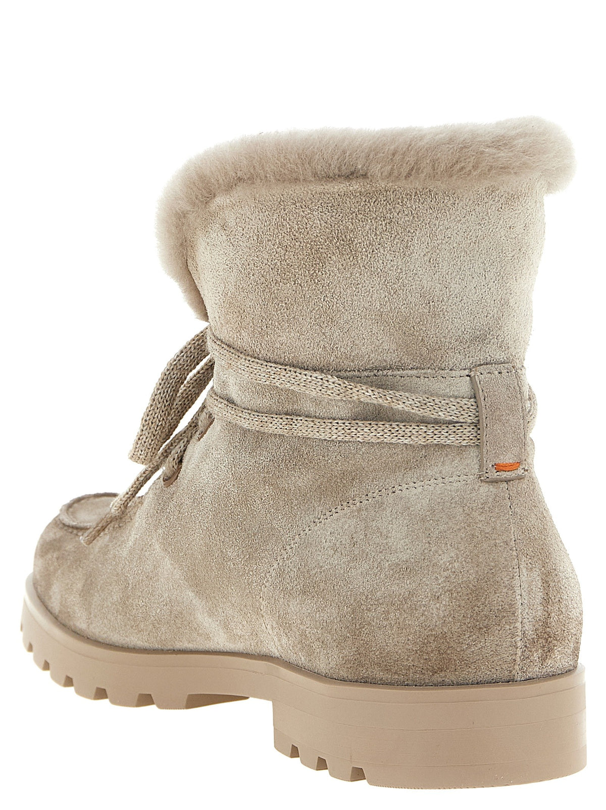 Suede ankle boots