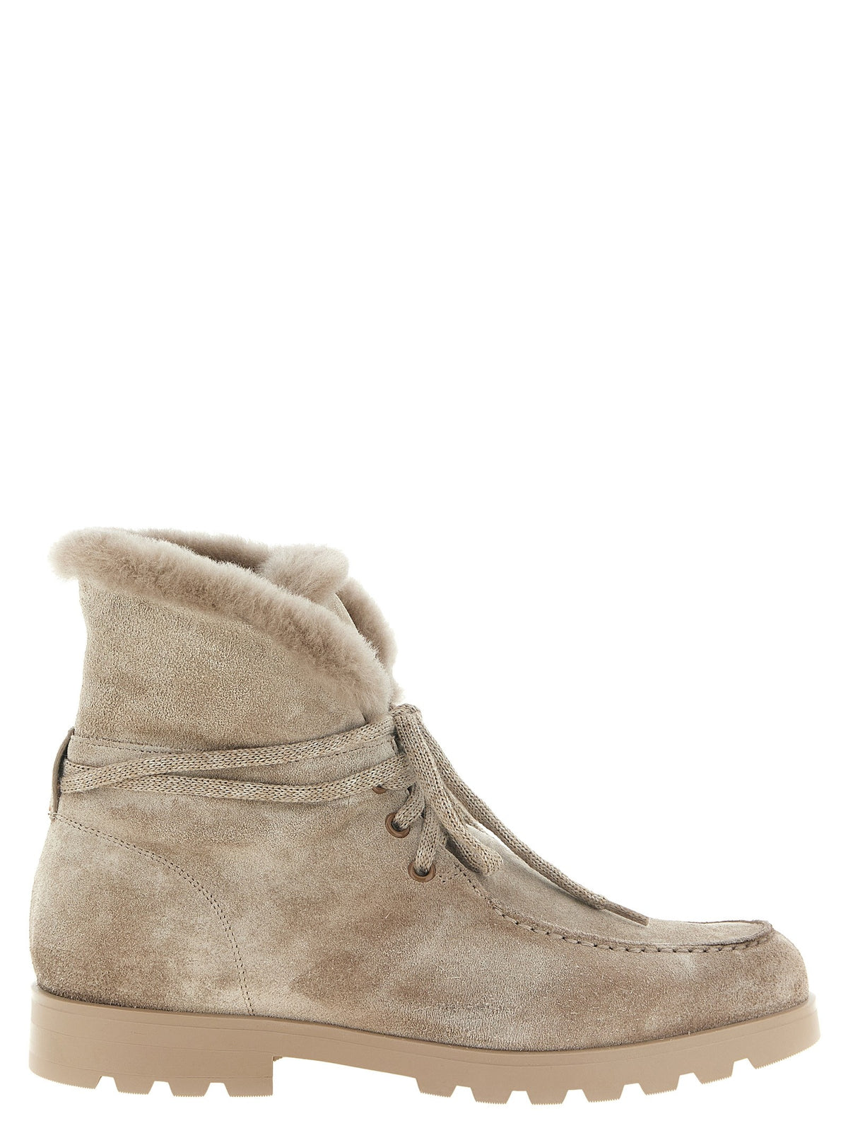 Suede ankle boots