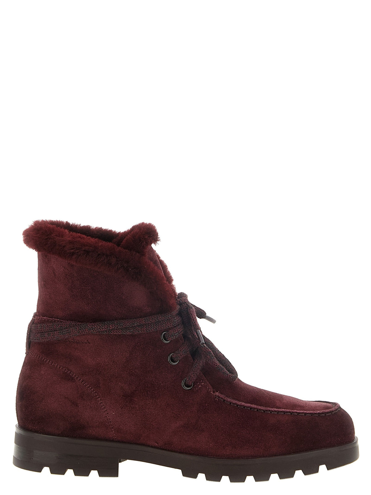 Suede ankle boots