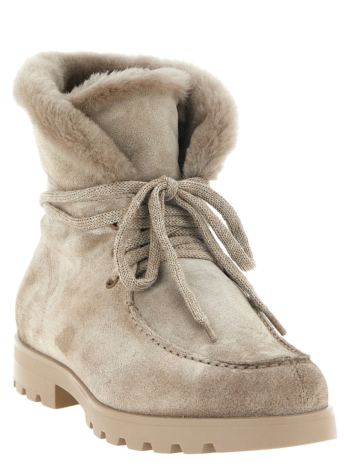 Suede ankle boots