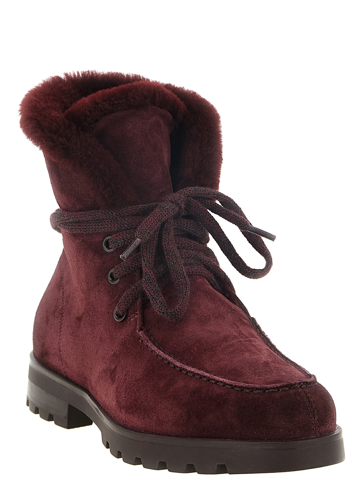 Suede ankle boots
