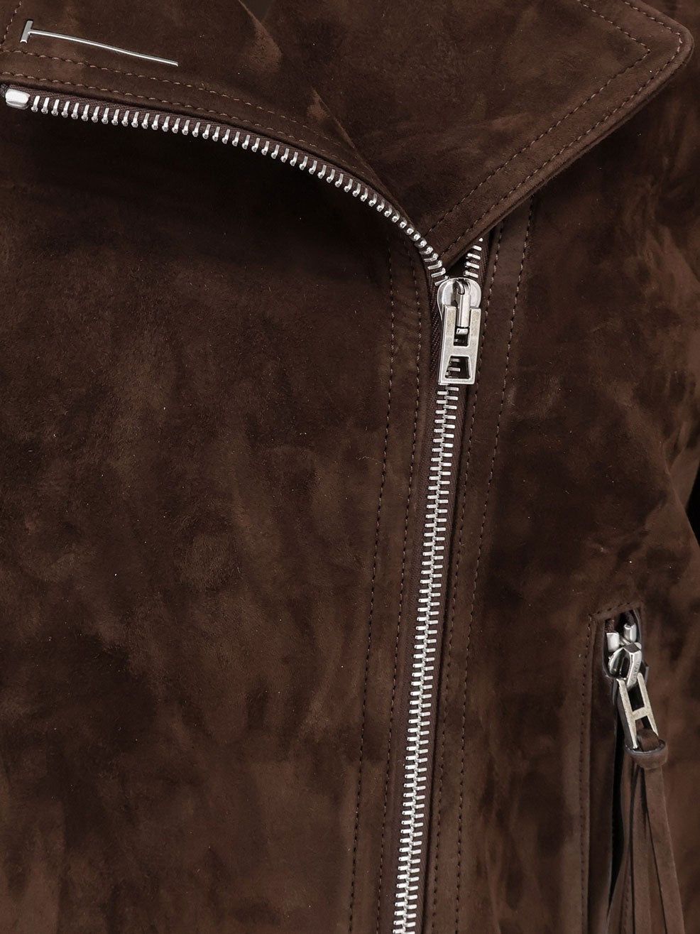 Suede Biker Jacket