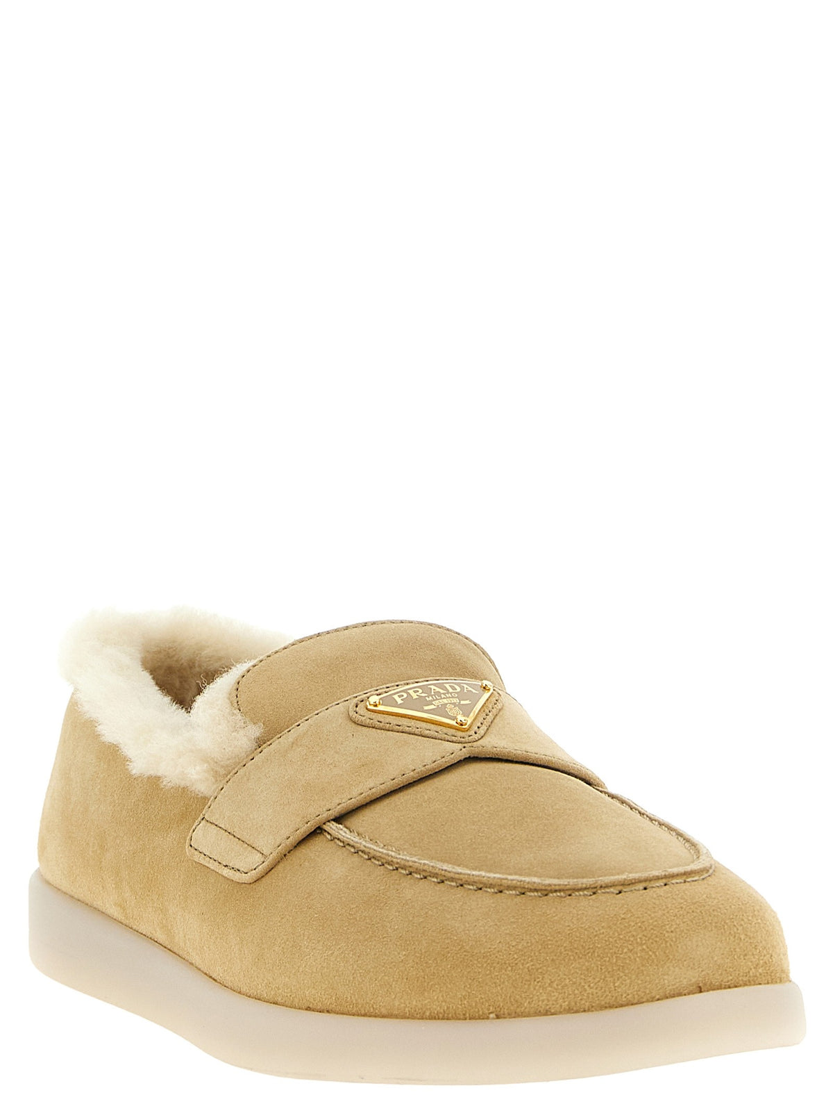 Suede loafers