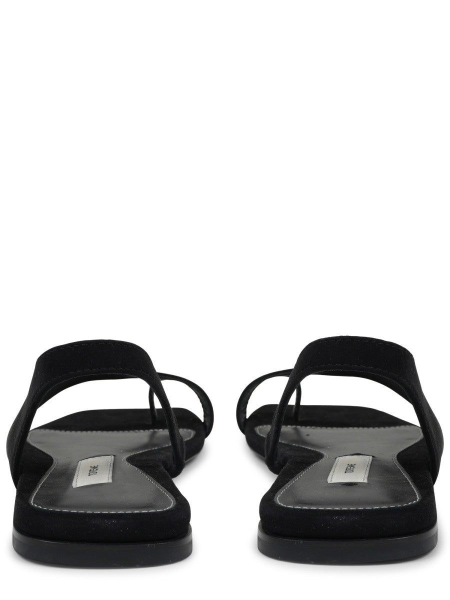 SUEDE SANDAL