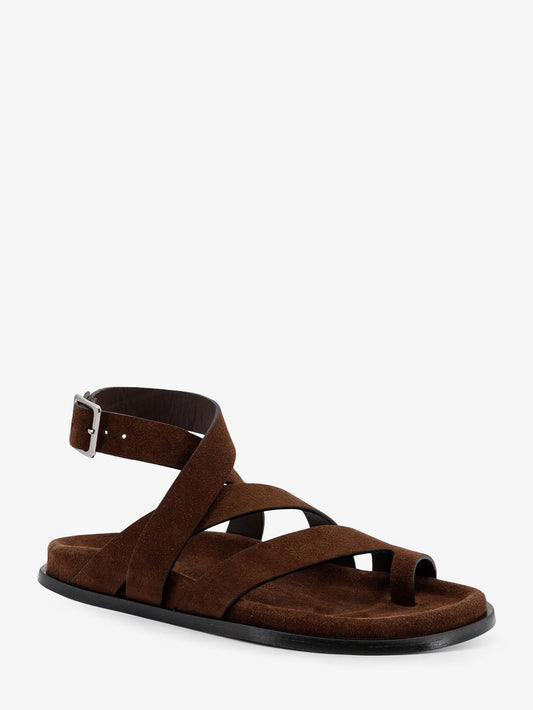 Suede sandals