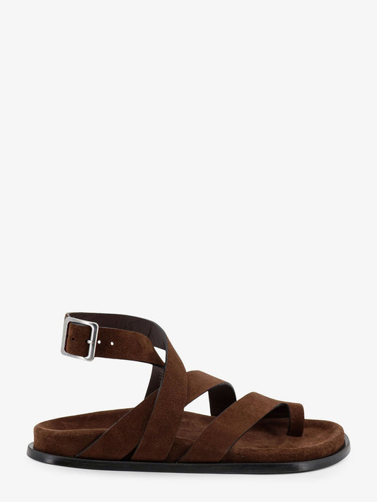 Suede sandals