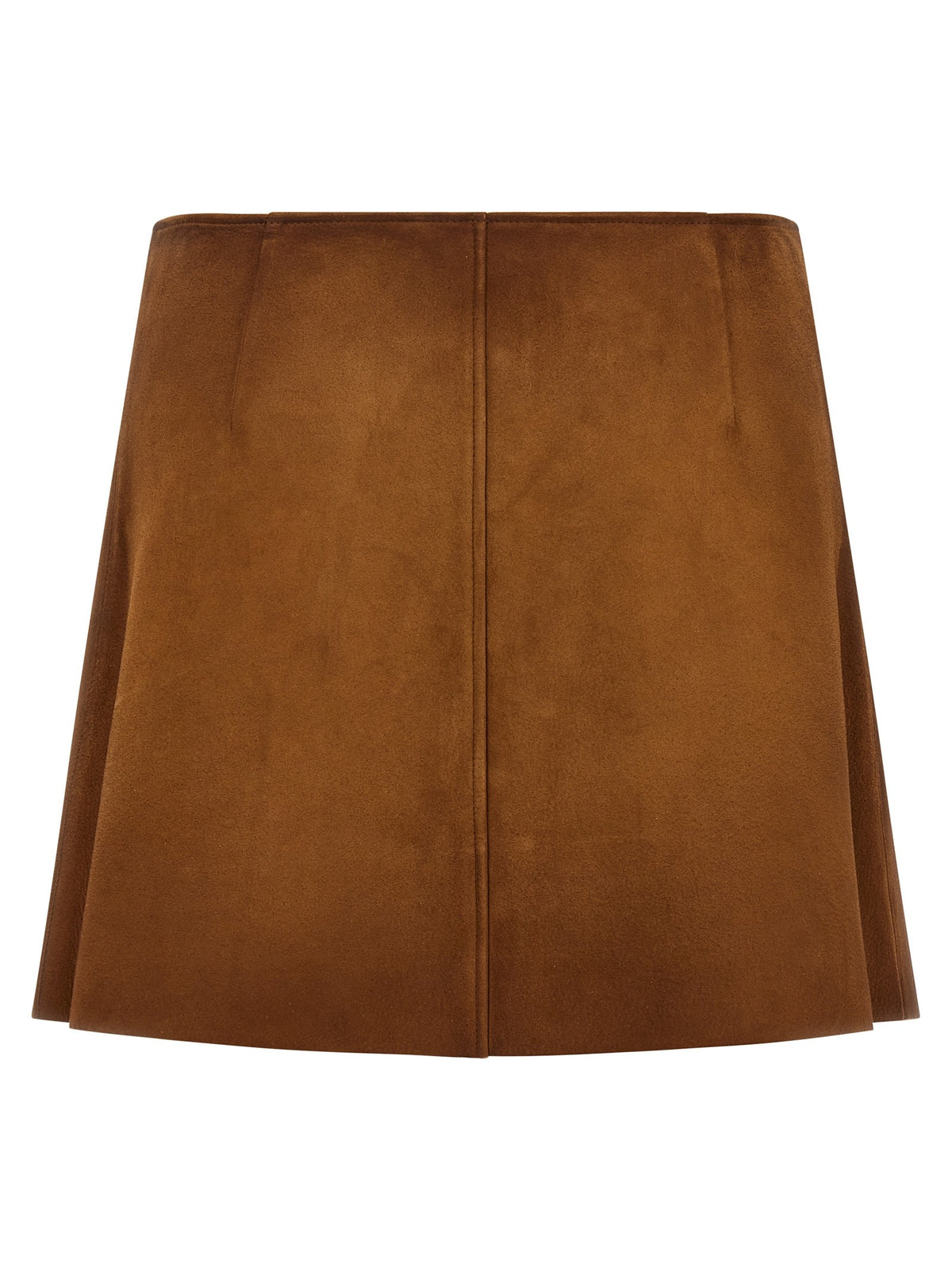 Suede skirt