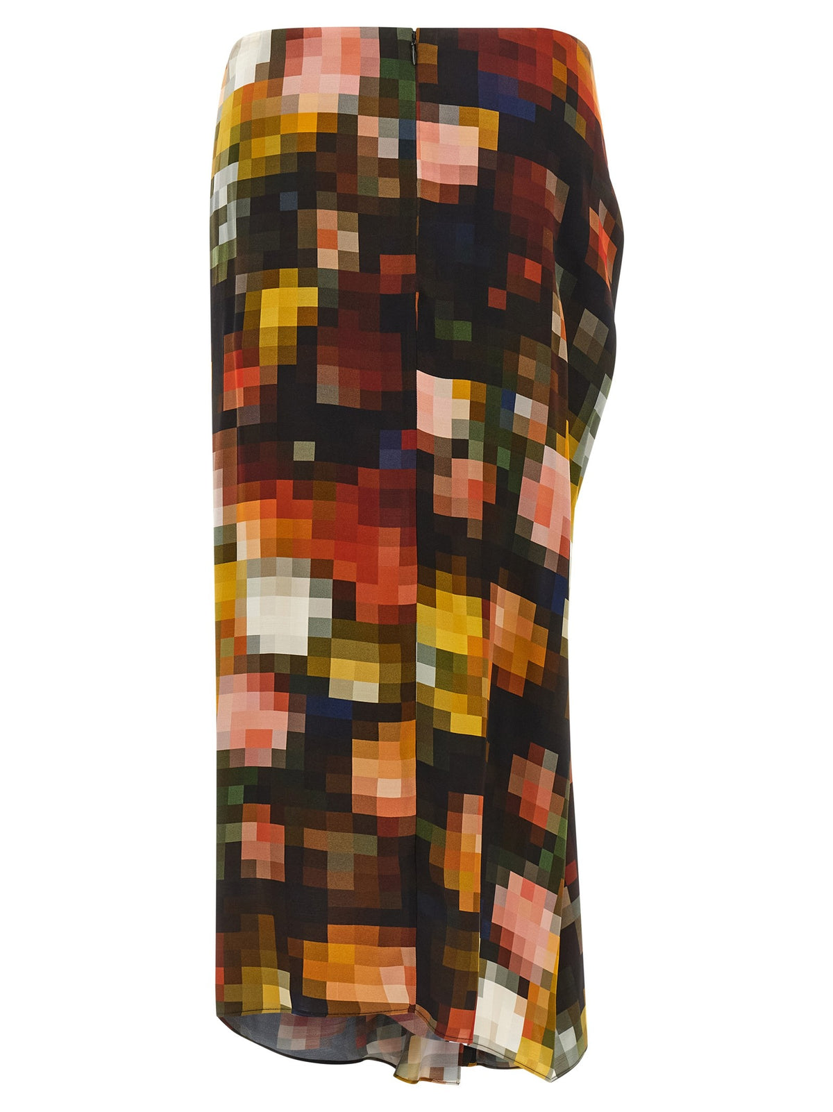 'Suma Bis' draped skirt