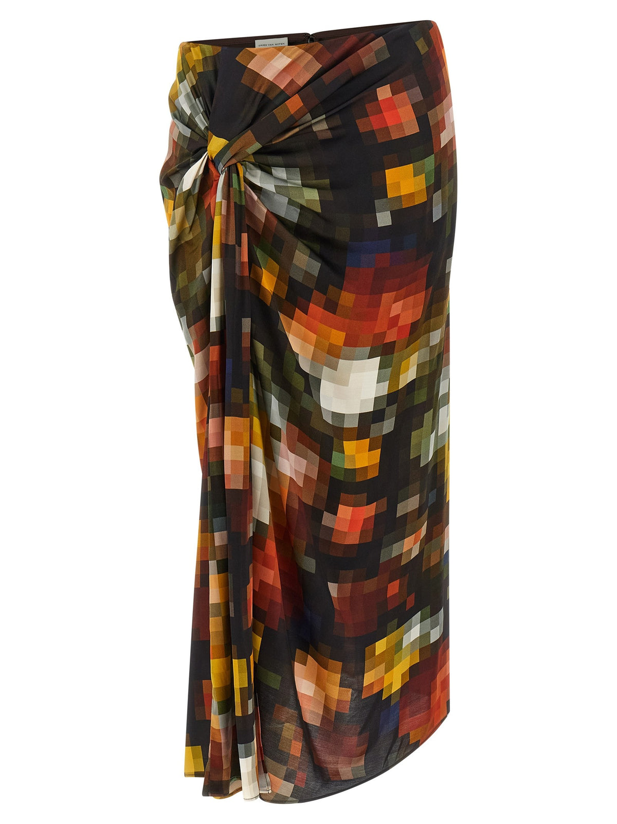 'Suma Bis' draped skirt