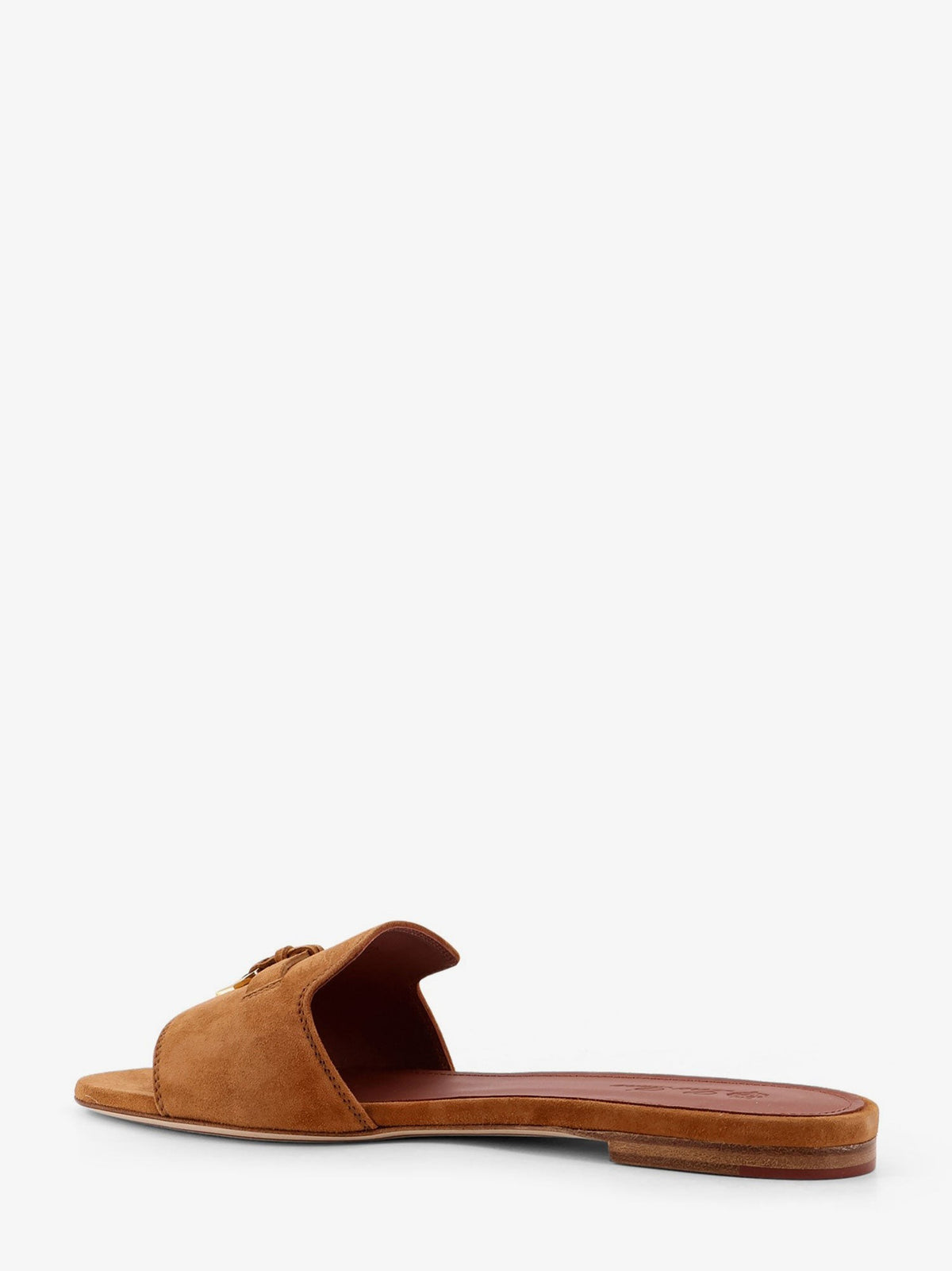 Summer Charms Flat suede sandals