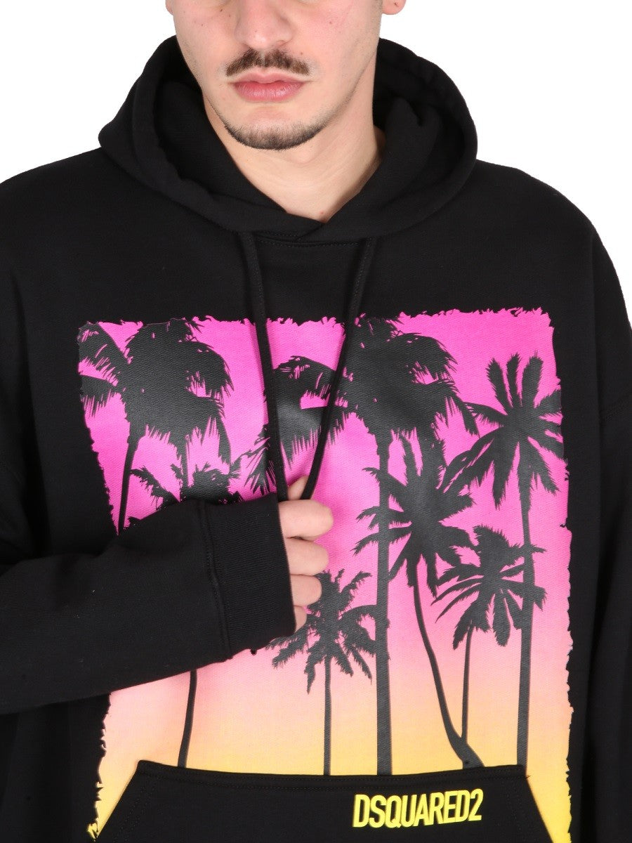 SUNRISE PRINT SWEATSHIRT
