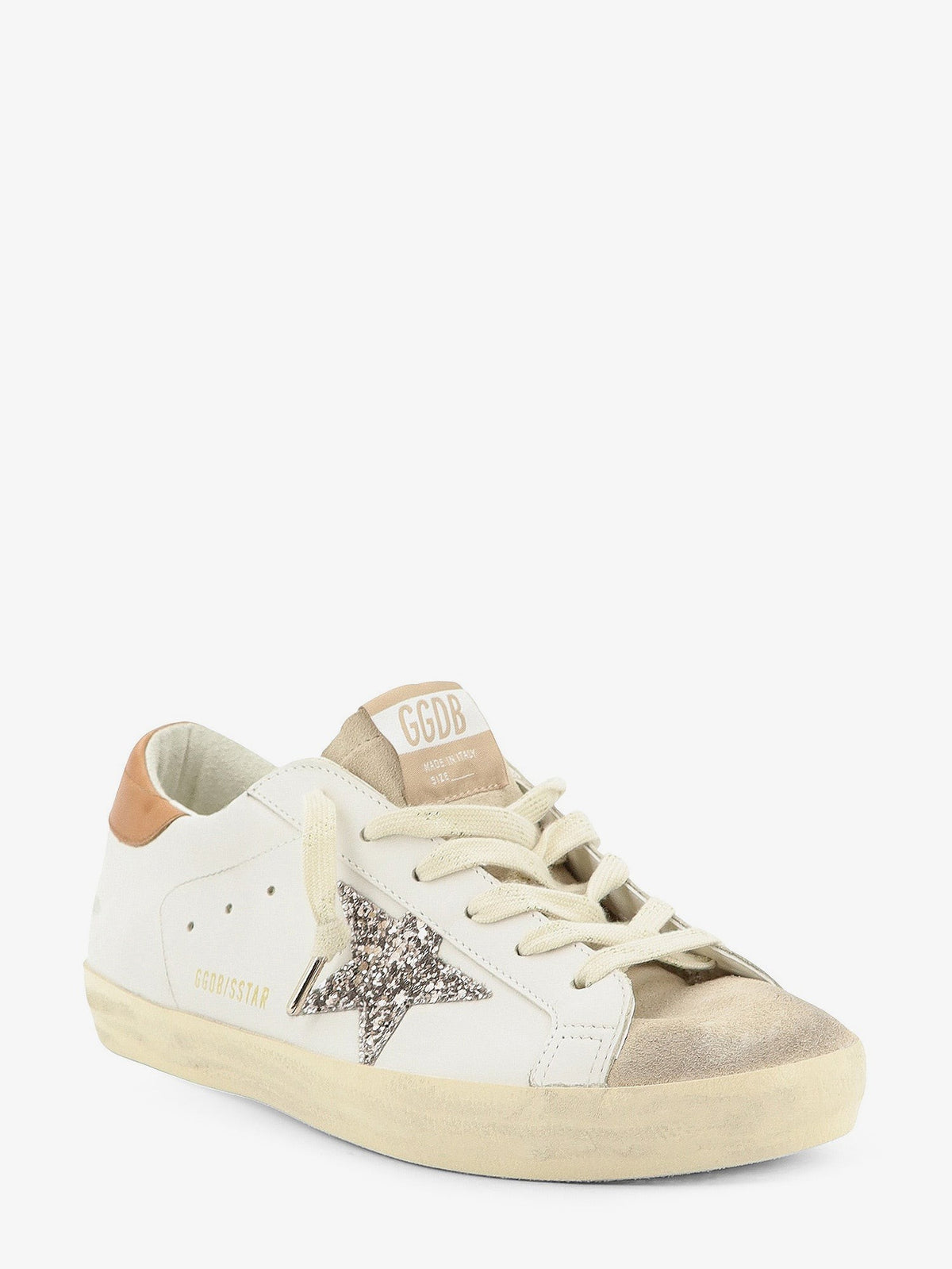 Super-star leather sneakers with iconic side logo