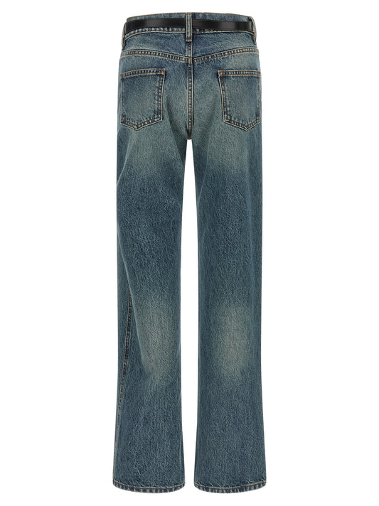 'Suspended' jeans