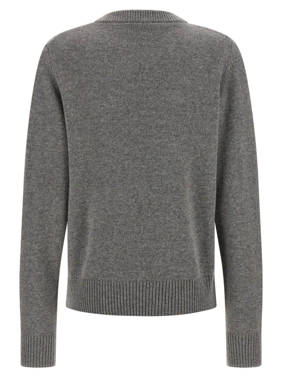 Sweater with front intarsia