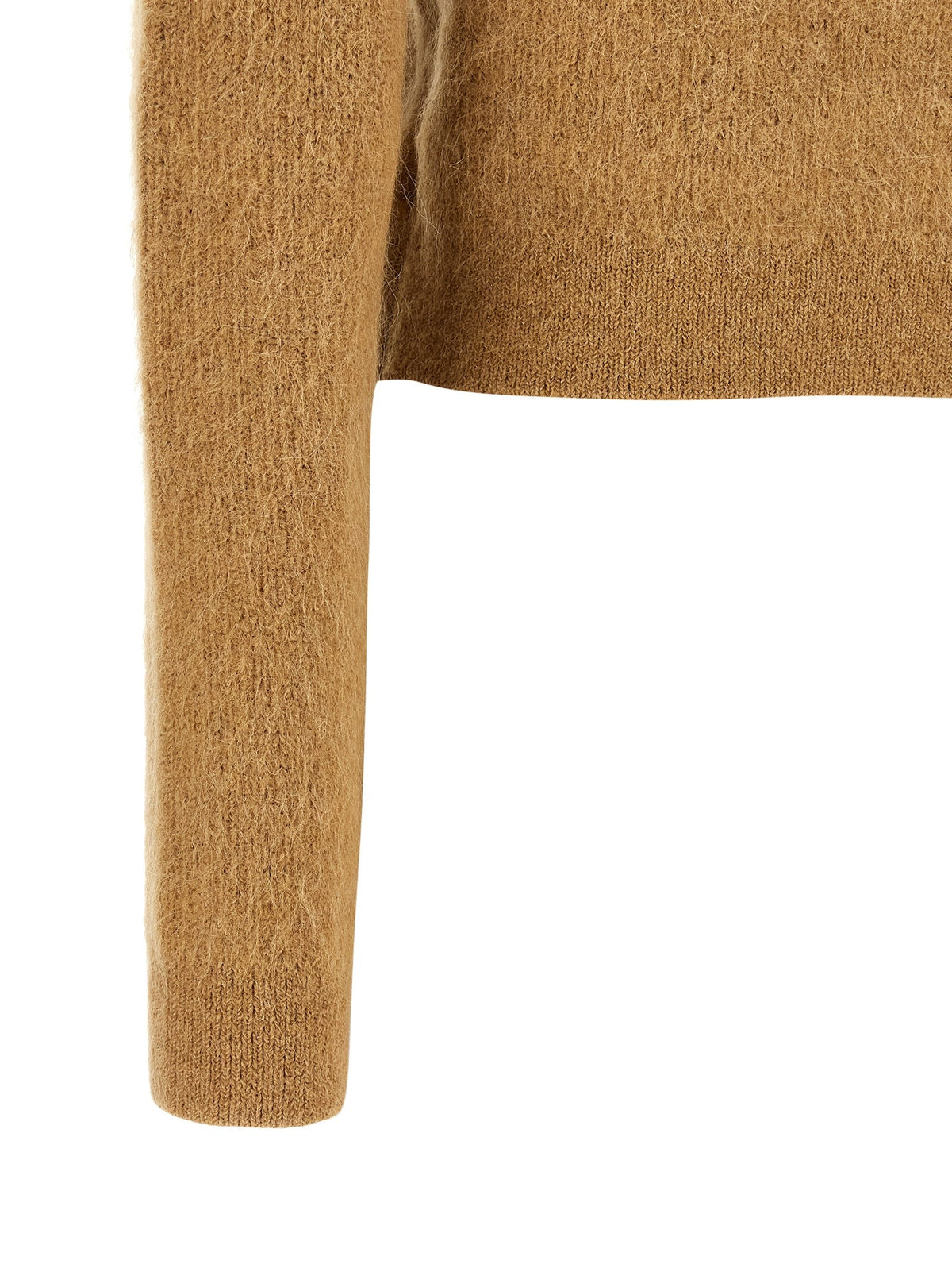 Sweater with jewel embroidery