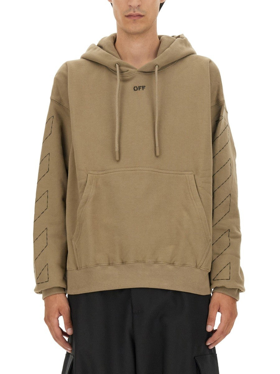 SWEATSHIRT WITH ARROW EMBROIDERY