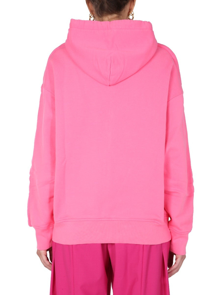 SWEATSHIRT WITH EMBROIDERED LOGO
