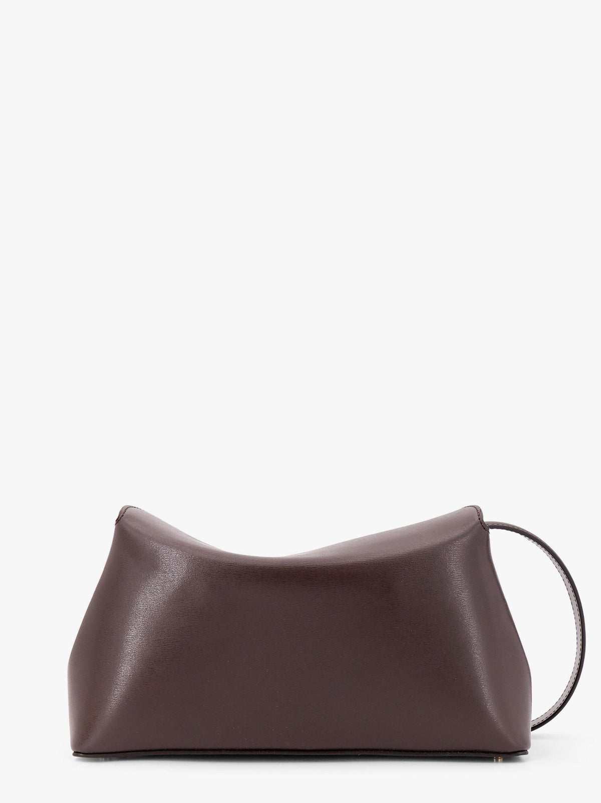 T-Lock clutch leather crossbody bag