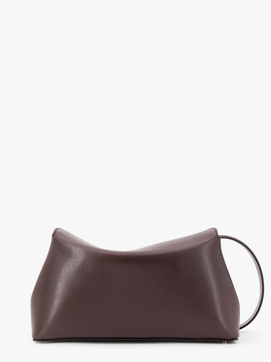 T-Lock clutch leather crossbody bag