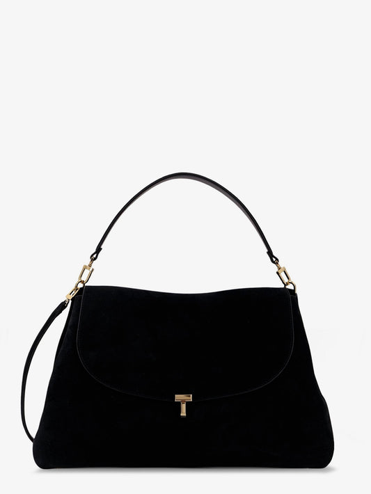 T-Lock leather handbag