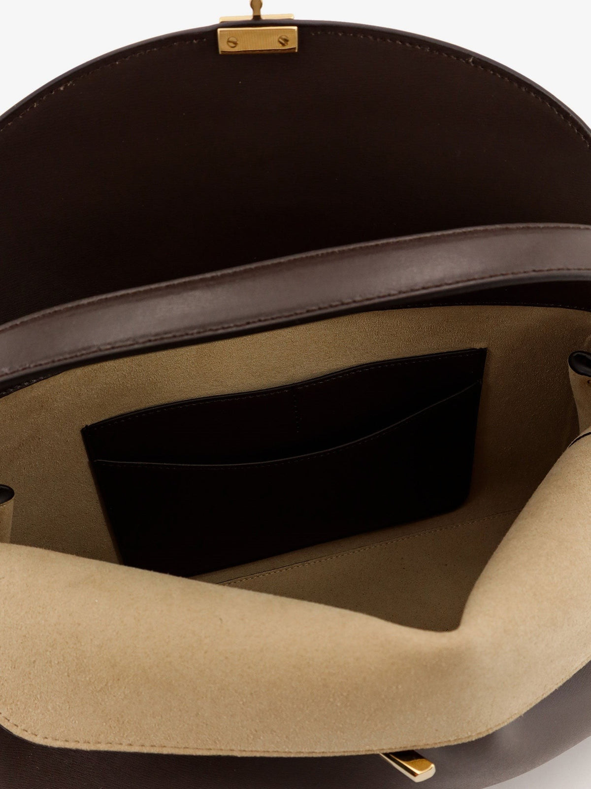 T-Lock Leather Handbag