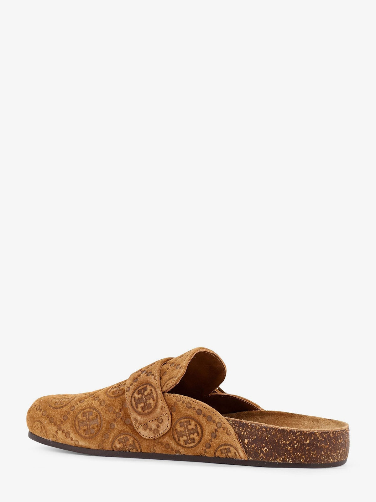 شبشب T Monogram Mellow Jacquard من جلد الغزال