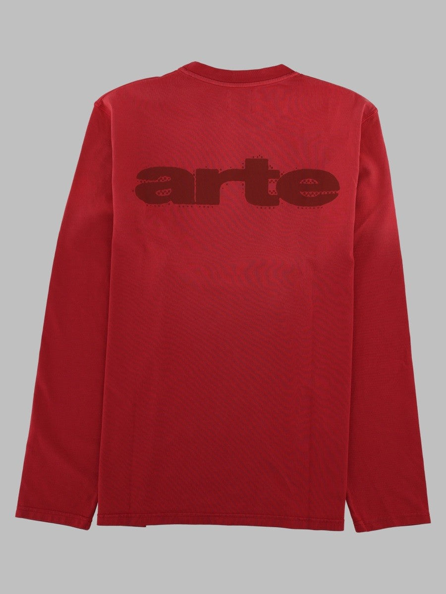 T-Shirt a Manica Lunga Con Logo