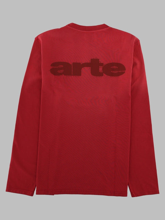 T-Shirt a Manica Lunga Con Logo