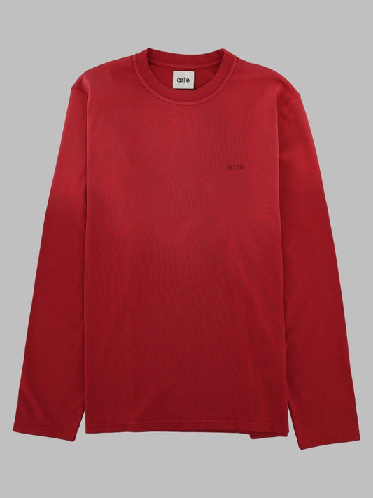 T-Shirt a Manica Lunga Con Logo