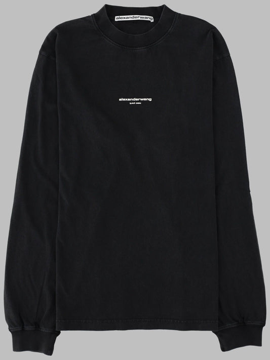 T-SHIRT A MANICA LUNGA CON LOGO