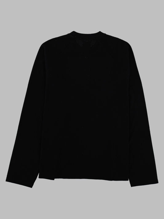 T-Shirt a Manica Lunga Con Patch Logo