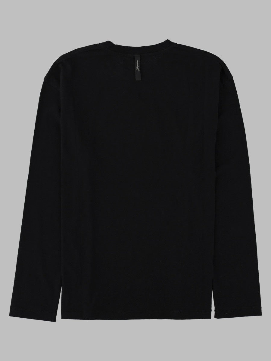 T-shirt a Maniche Lunghe con Logo