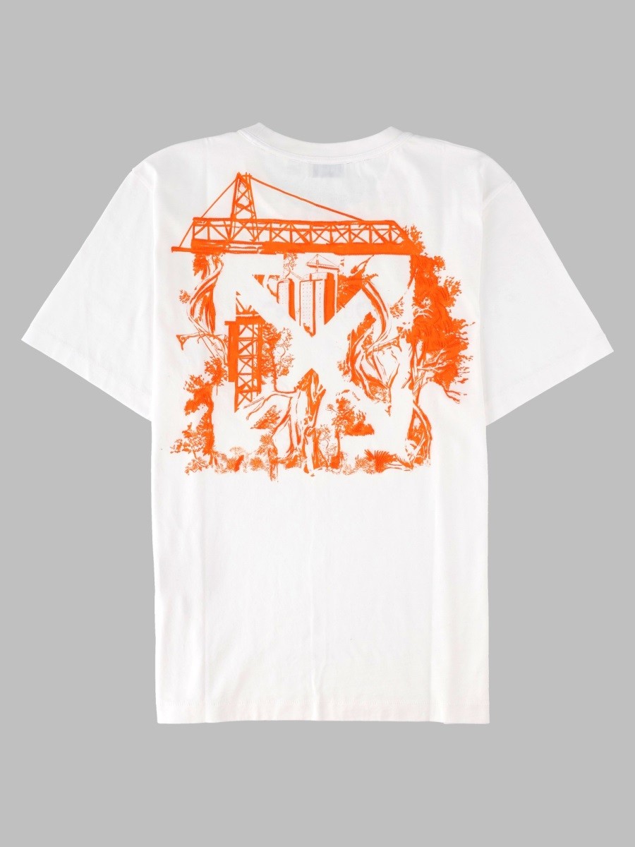 T-Shirt Con Logo E Stampa