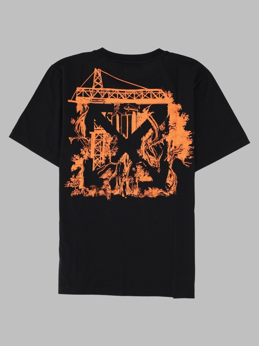 T-Shirt Con Logo E Stampa