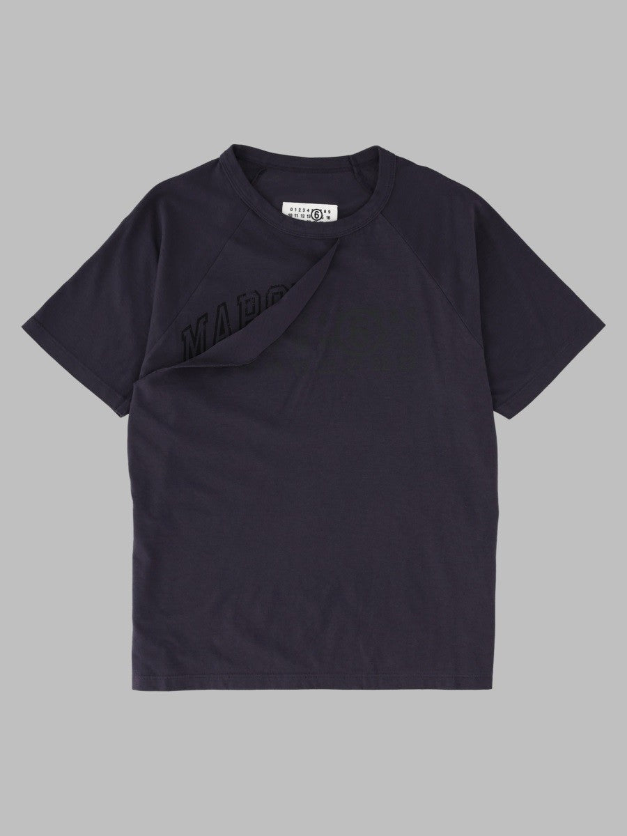 t-shirt con pannello frontale