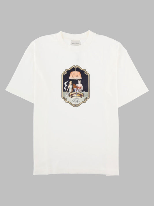 T-Shirt Con Stampa "Casino Scene"