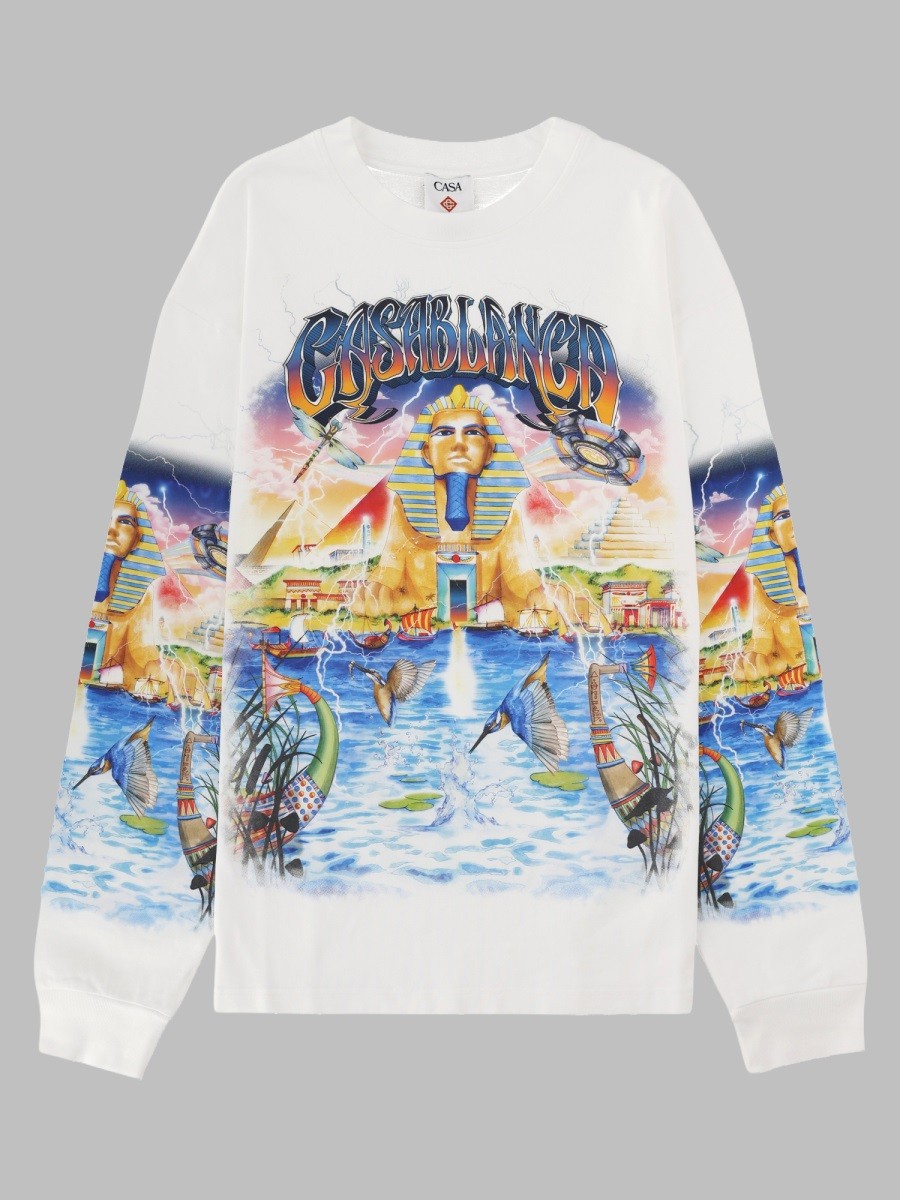 T-SHIRT CON STAMPA "EGYPT"