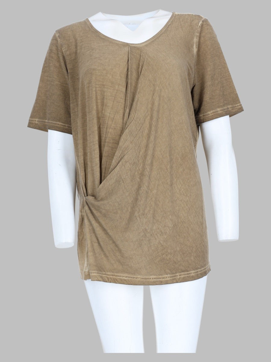 T-Shirt Drappeggiata