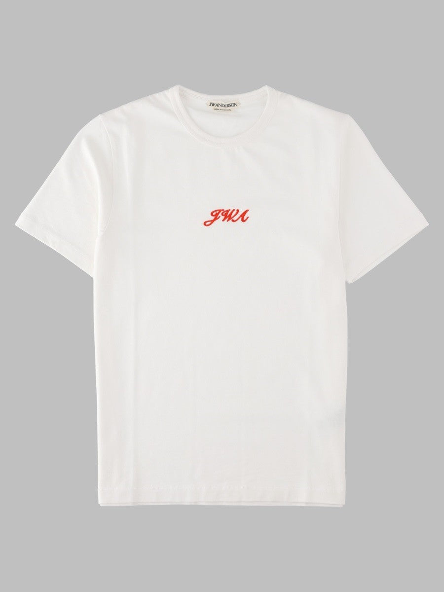 T-Shirt In Cotone Con Logo Ricamato