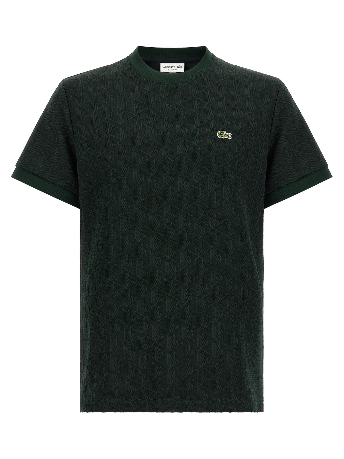 T-Shirt in Jacquard Monogram