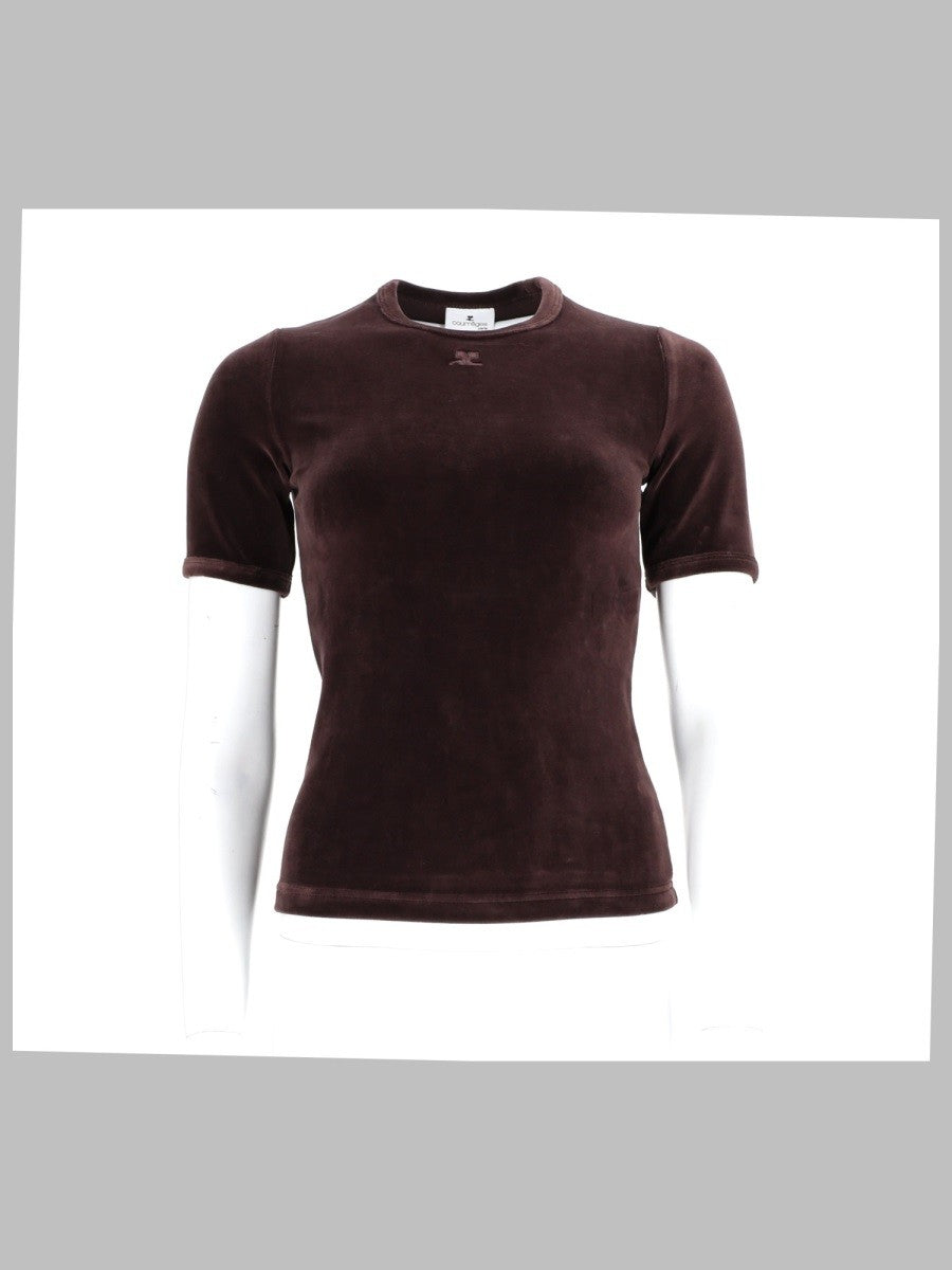 T-SHIRT IN VELLUTO