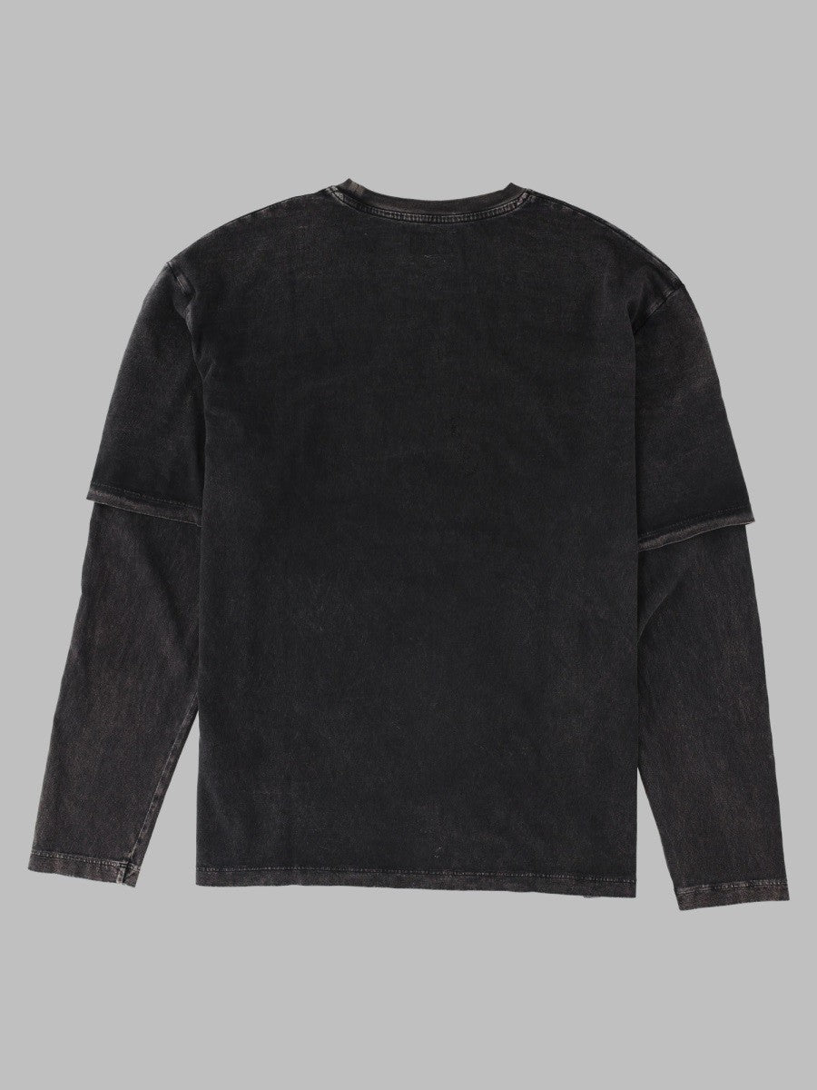 T-shirt Layered Con Stampa Logo