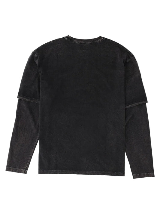 T-shirt Layered Con Stampa Logo