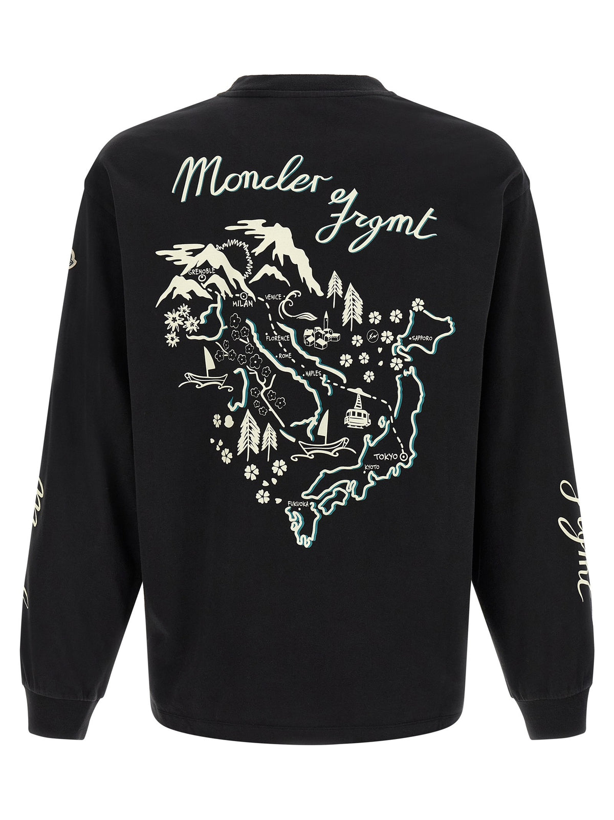 T-shirt Moncler x Fragment
