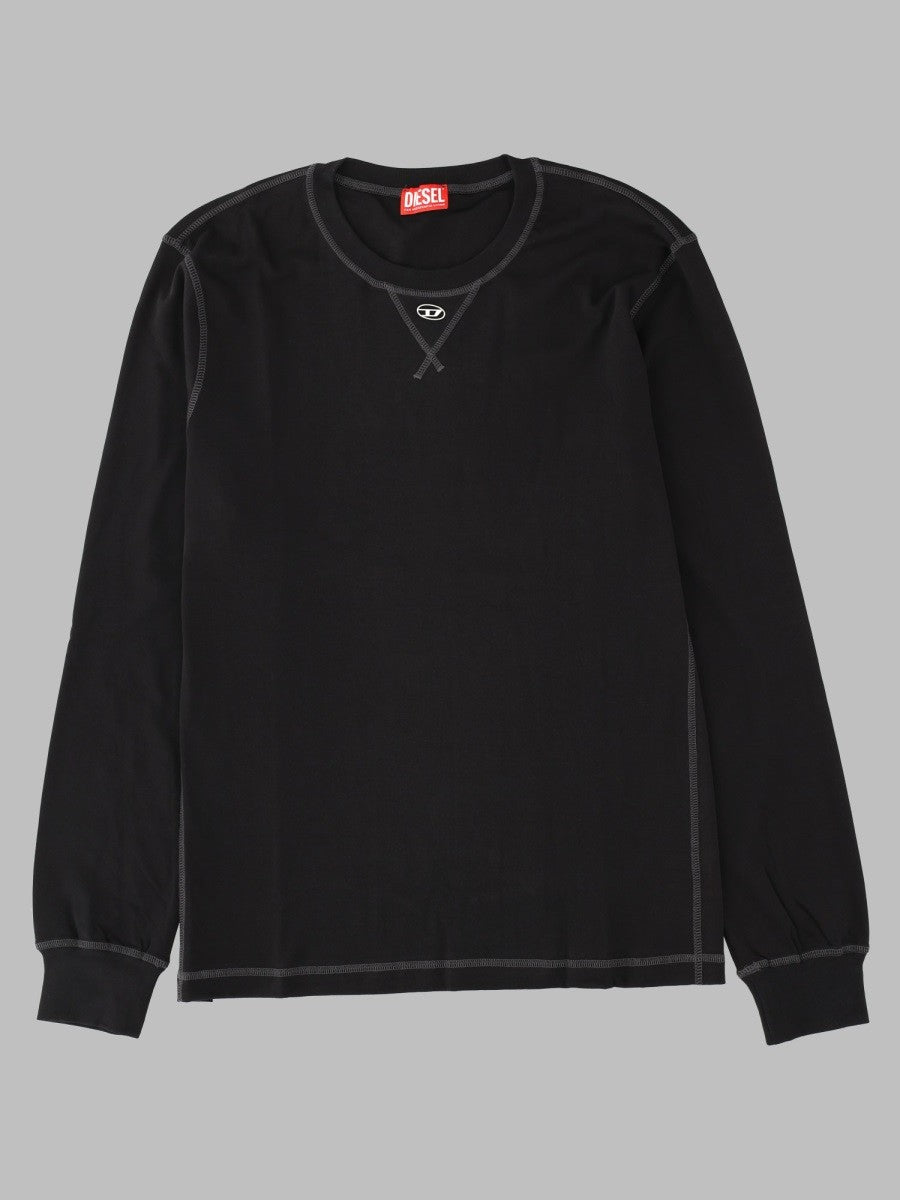 T-Shirt "Oval D" a Manica Lunga