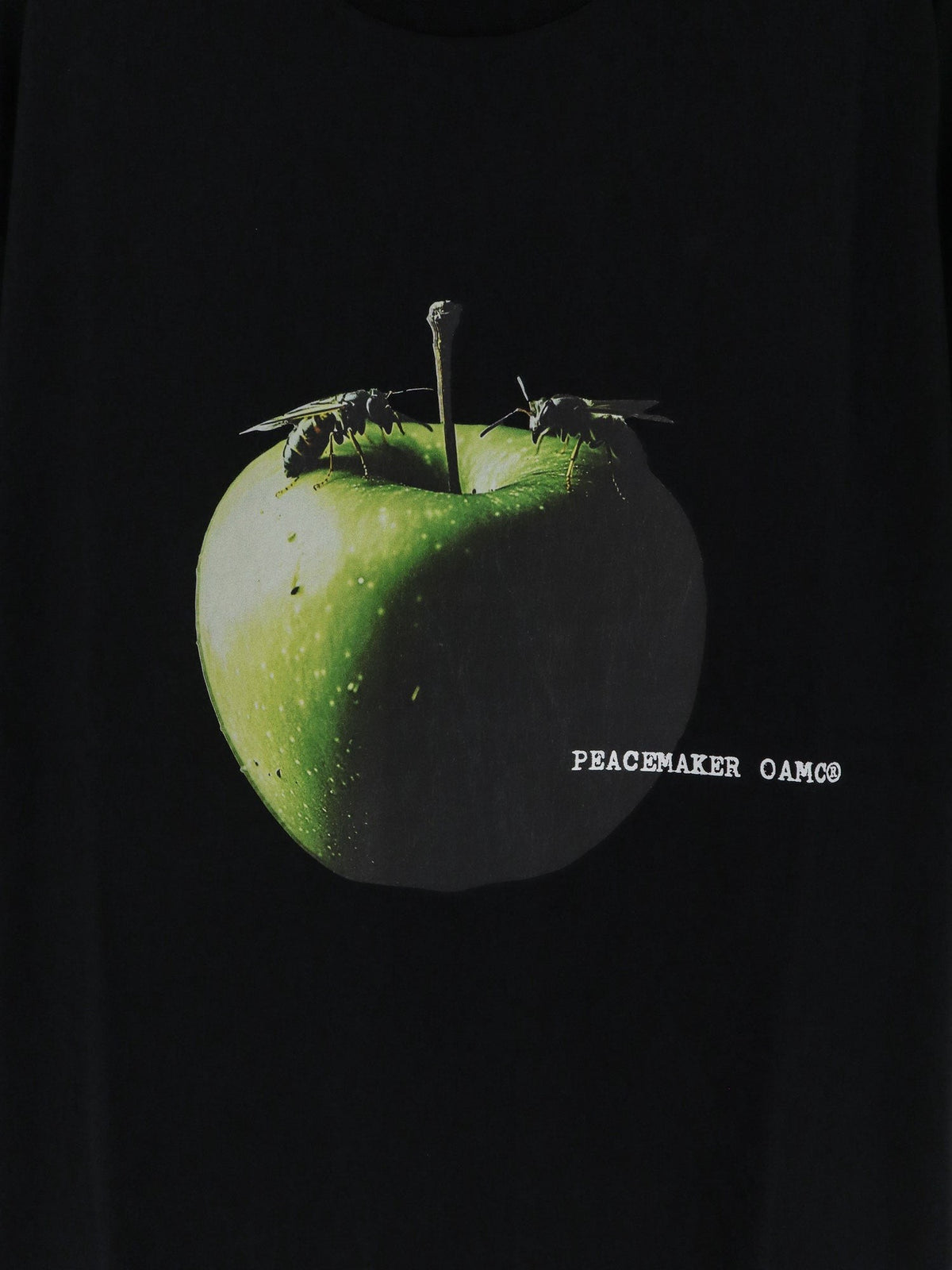 T-shirt with Apple print
