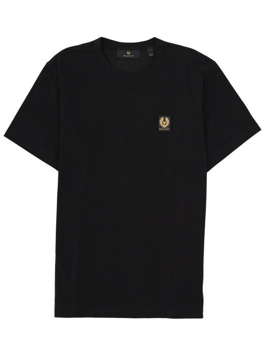 T-SHIRT WITH LOGO PATCH